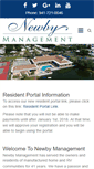 Mobile Screenshot of newbymanagement.com